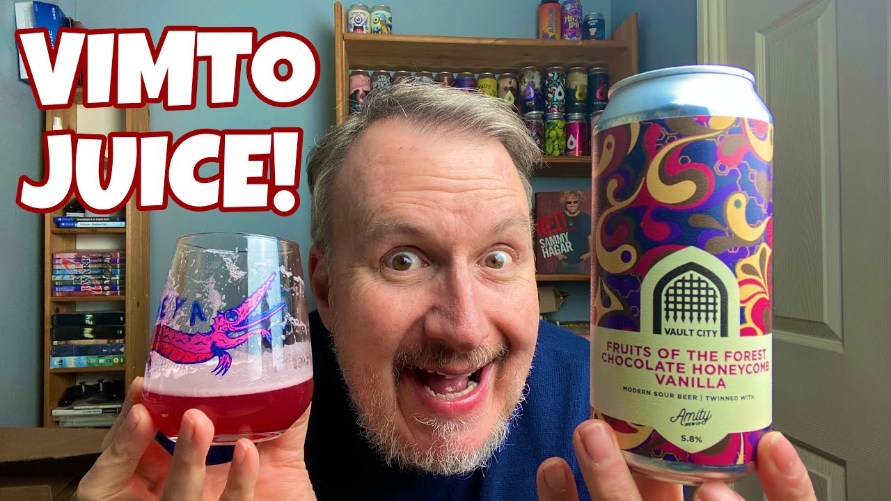 Vault City & Amity Fruits of the Forest Honeycomb Chocolate Vanilla Sour Beer