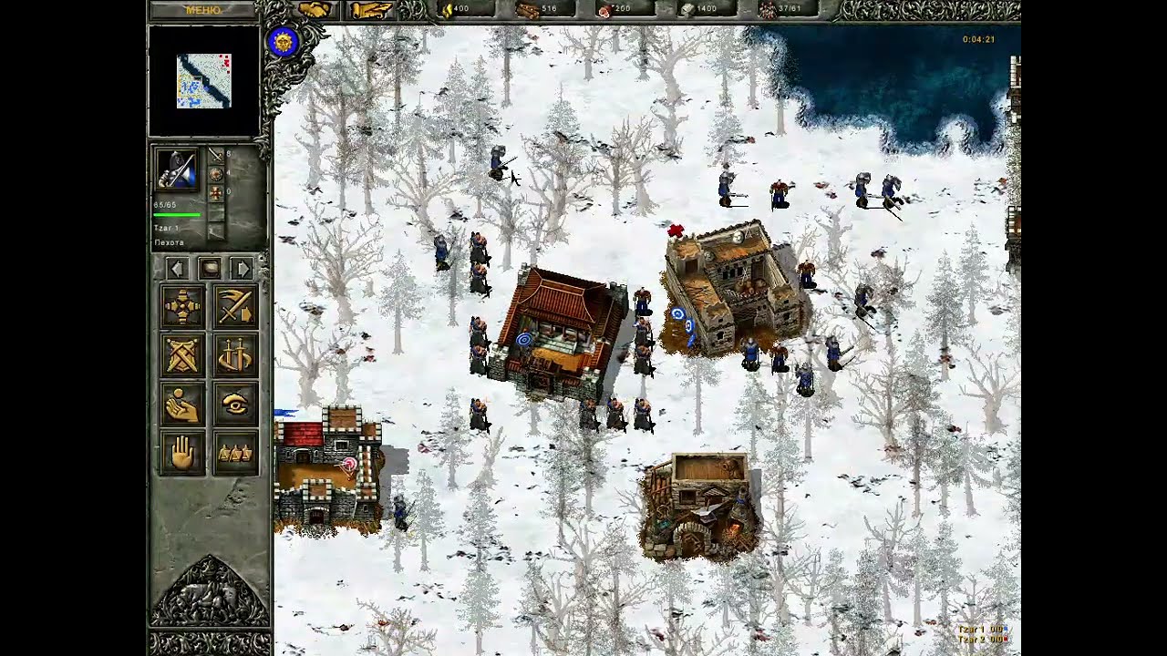 Tzar The Burden of the crown map 1 (Ще е дълга зима) Victory in less than 6 minutes