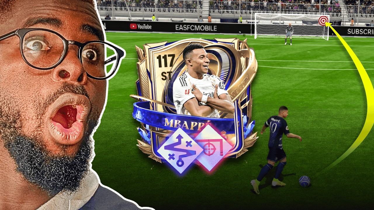 117 UTOTY Mbappe ELASTICO & GOALSCORING is a GLITCH! | Schrodinjer FC Mobile