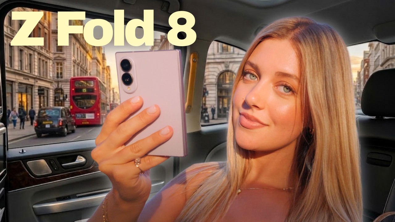 Samsung Galaxy Z Fold 8! Обзор: один день из жизни!