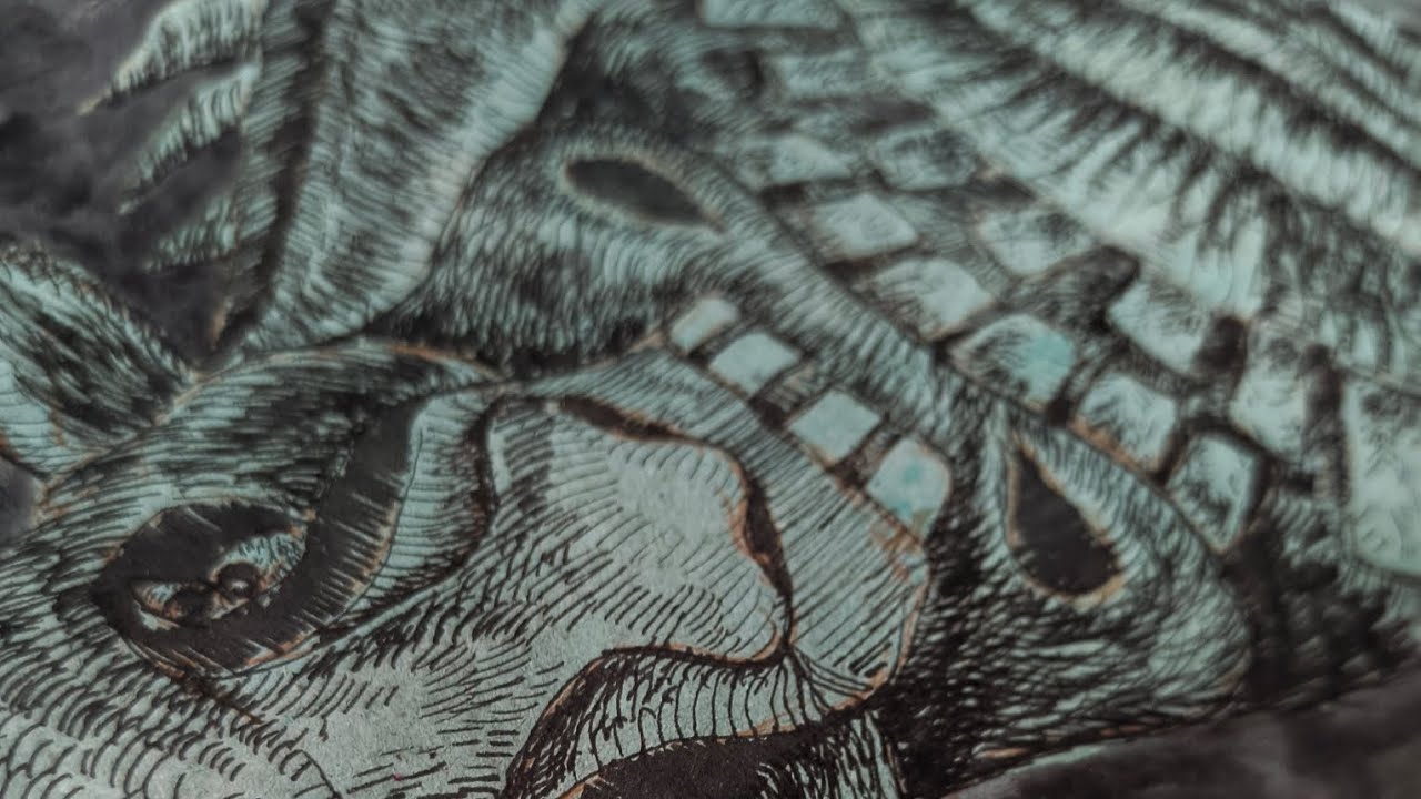 Fountain pen drawing | surreal Dark art Contraption | @livinedart  #fountainpendrawing 