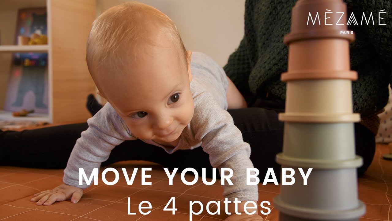 L'étape du 4 pattes, chez l'enfants aux alentours de 9 mois