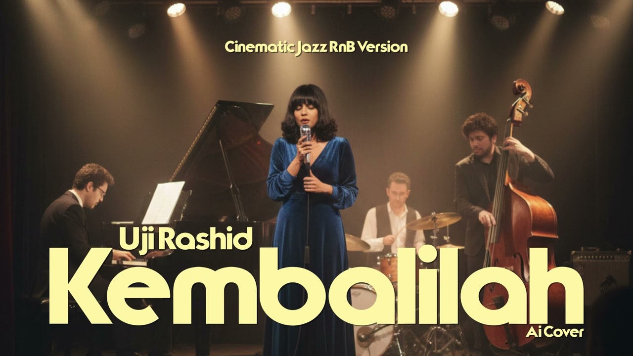 Uji Rashid - Kembalilah (AI Cover) - Cinematic Jazz R&B Version