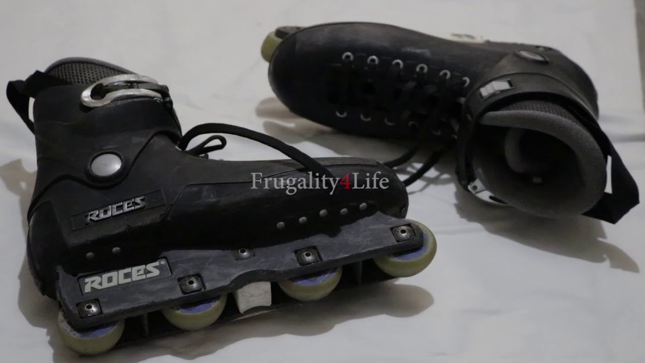 Roces M12 Street Skates Restoration process - Restauracion #Frugality4Sport