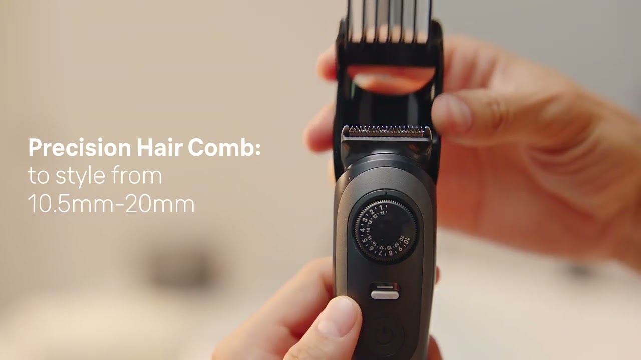 How to use your Braun Beard Trimmer Series 7