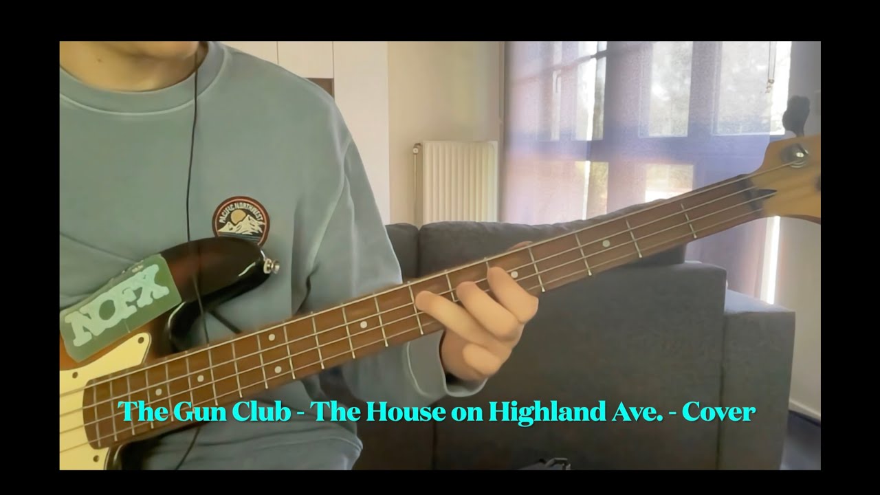 The Gun Club - The House on Highland Ave. - Cover