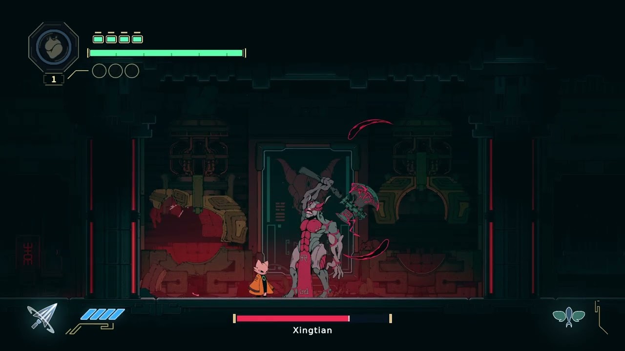 Nine Sols - Xingtian Boss Fight [no damage/perfect parry]