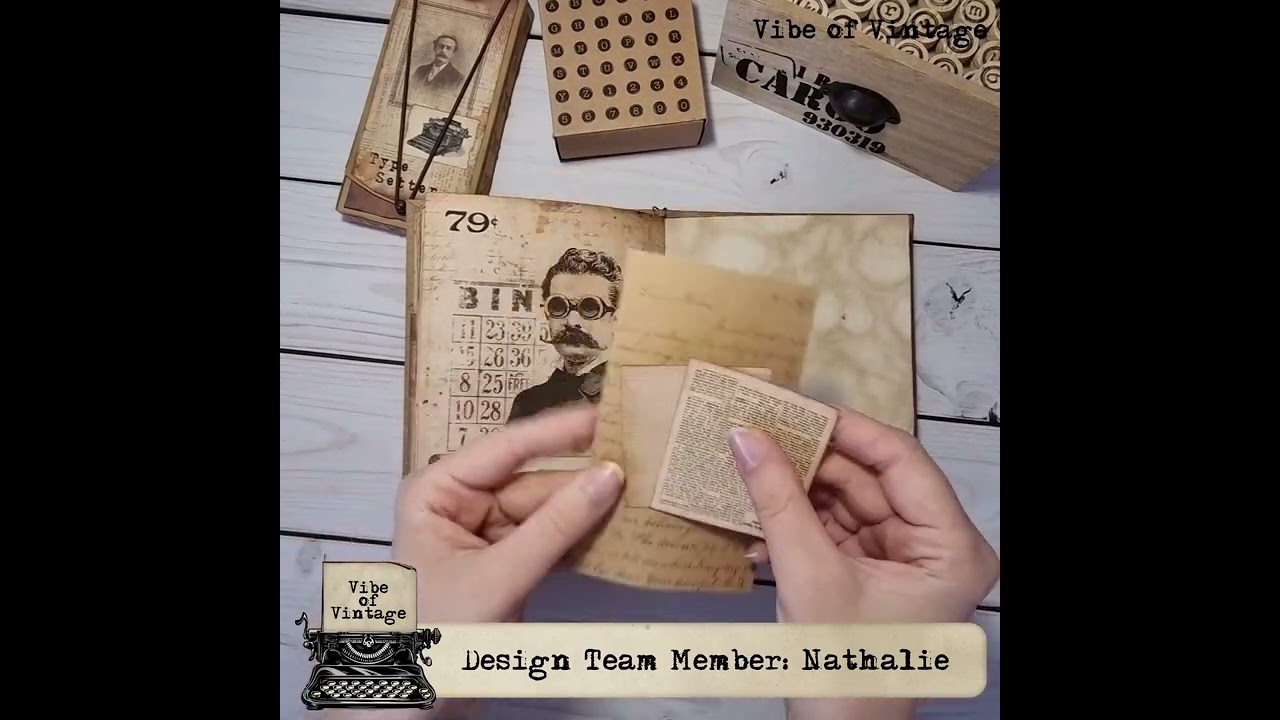 DTP for @vibeofvintage - vintage typesetter journal