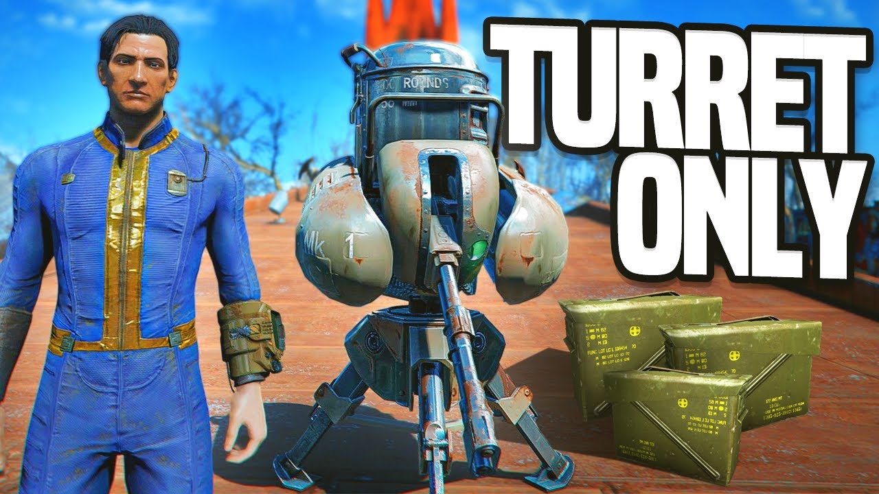 Fallout 4, But My Only Weapons Are Turrets… - Day 1