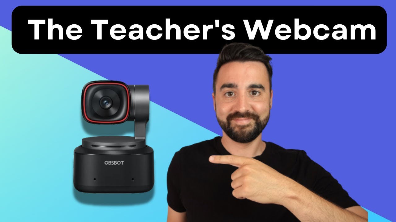 The BEST webcam for Teaching Online | OBSBOT Tiny 2 4K Webcam