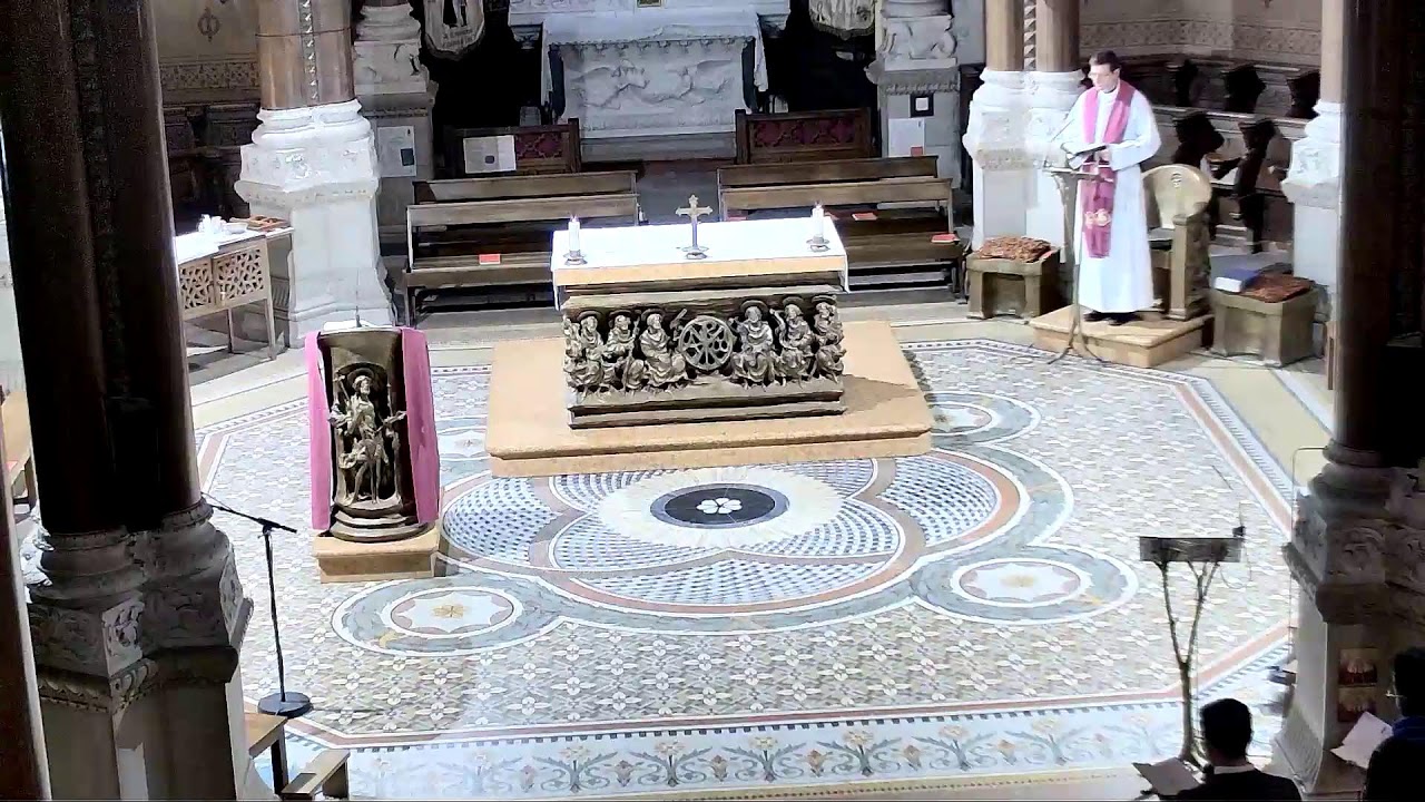 Messe de 18 h du Lundi 02  Mars 2026( Basilique d'ars)