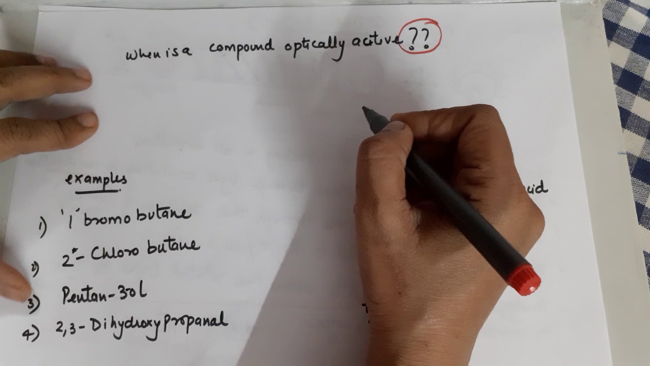 OPTICAL ISOMERS - Enantiomers  ( part 1) by Seema Makhijani