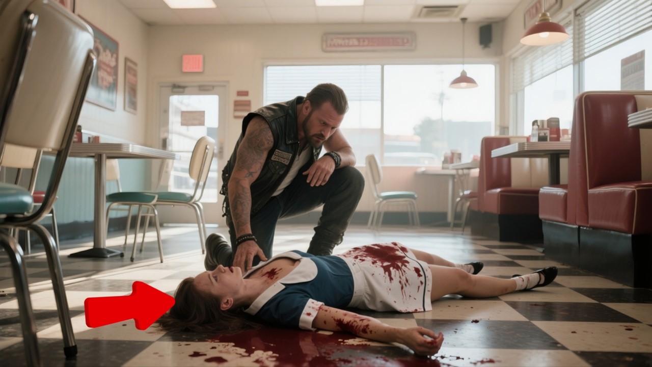Waitress Yelled Get Down and Took Bullet for Hells Angel—Her Fate Shocked Everyone Forever