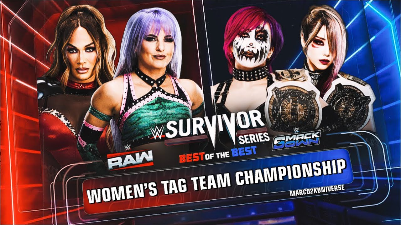 Kabuki Warriors vs Candice LeRae & Nia Jax - Women’s Tag Team Championship