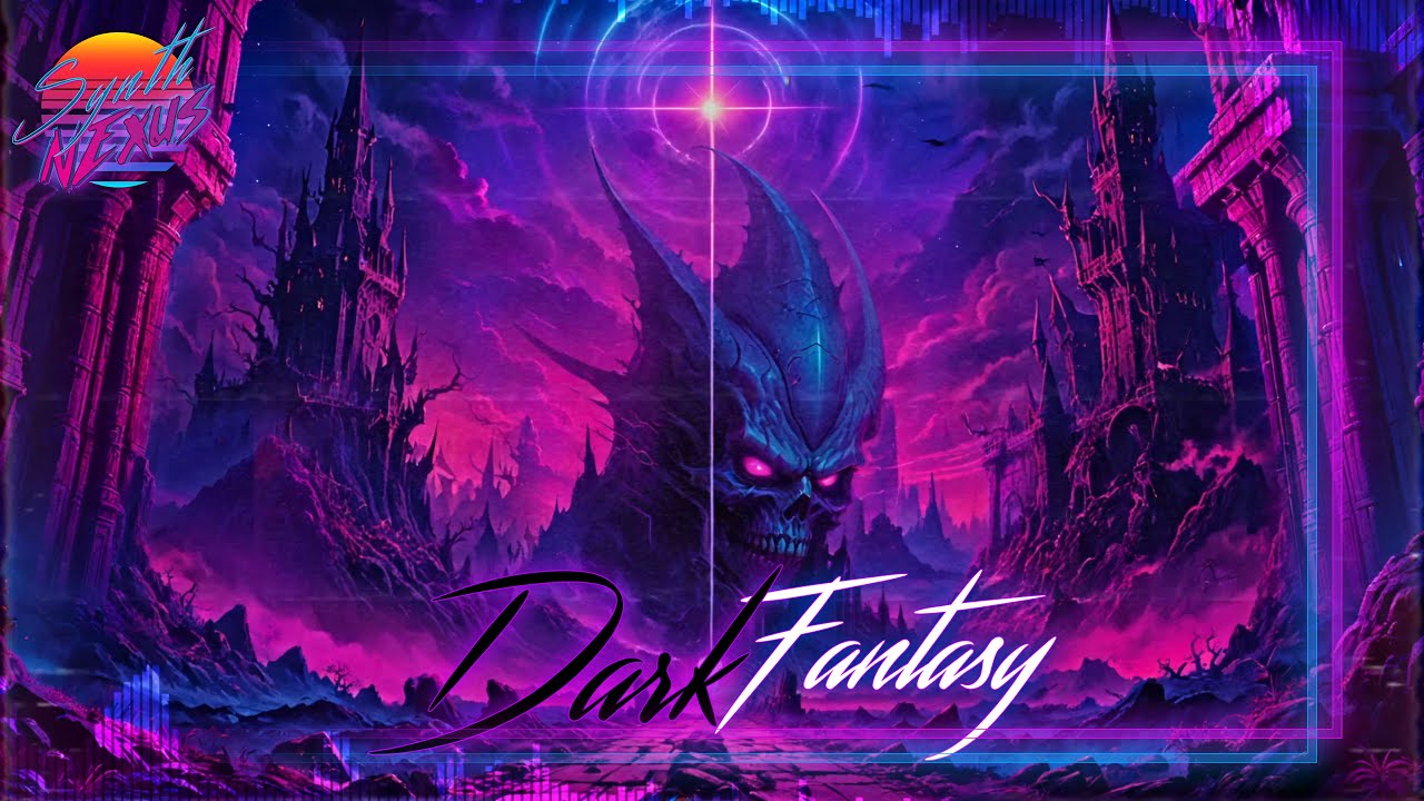 🎵 Dark Fantasy [Full Album] - 1 Hour Of Retro DarkSynth, SynthWave, Dark Chill, Synth, Mix Music