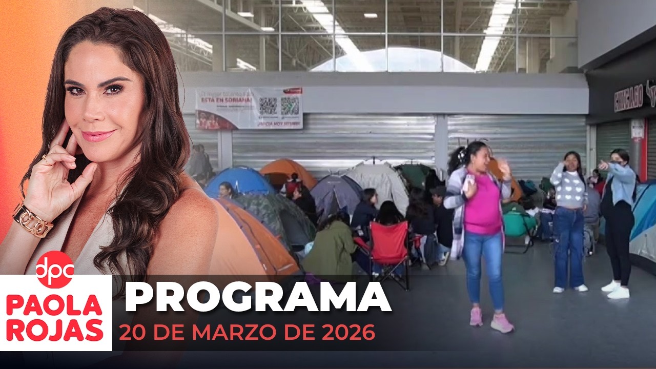 De Pisa y Corre con Paola Rojas | Programa completo 20 de marzo de 2026