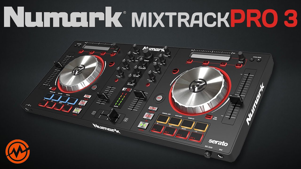 NUMARK MIXTRACK PRO 3 - Двухканальный DJ контроллер