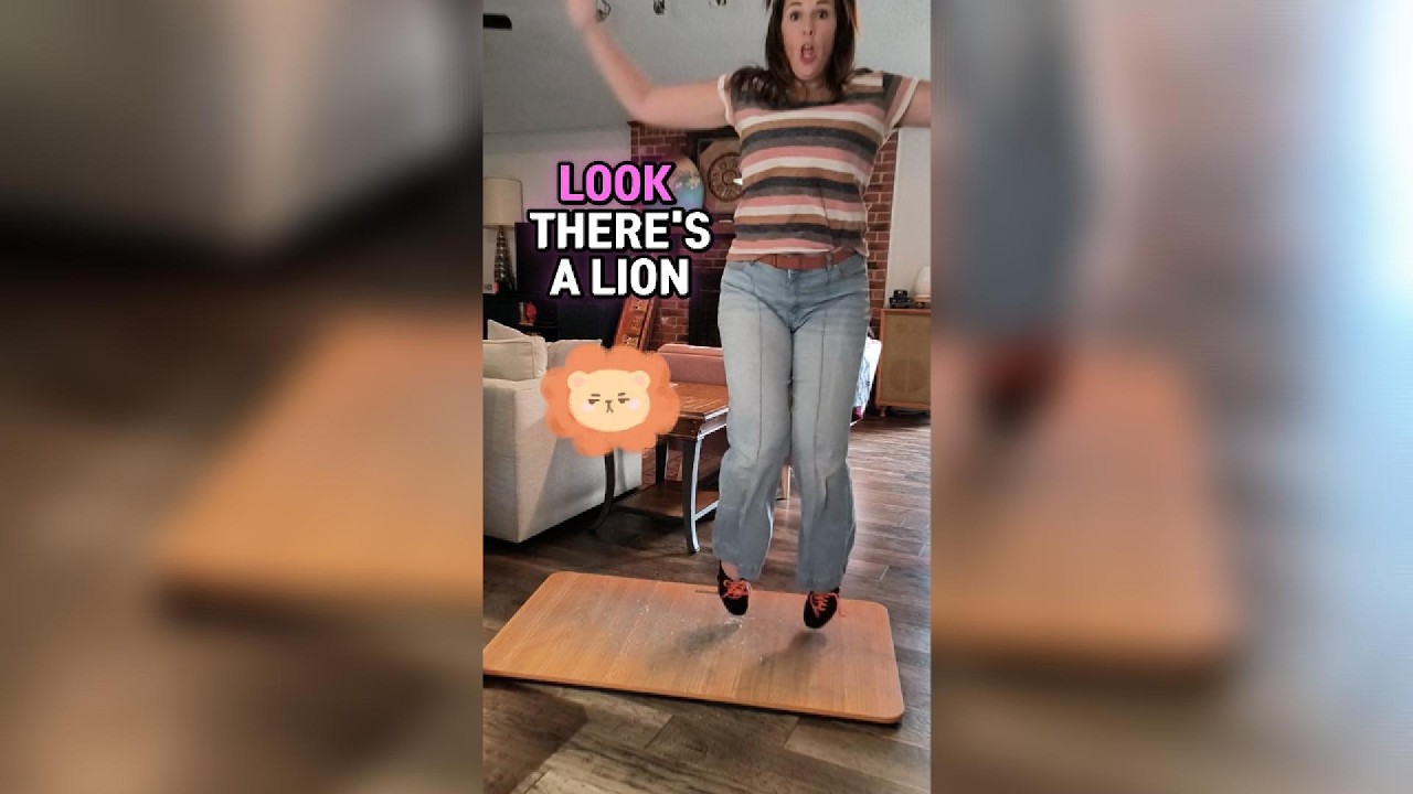 it's a lion!