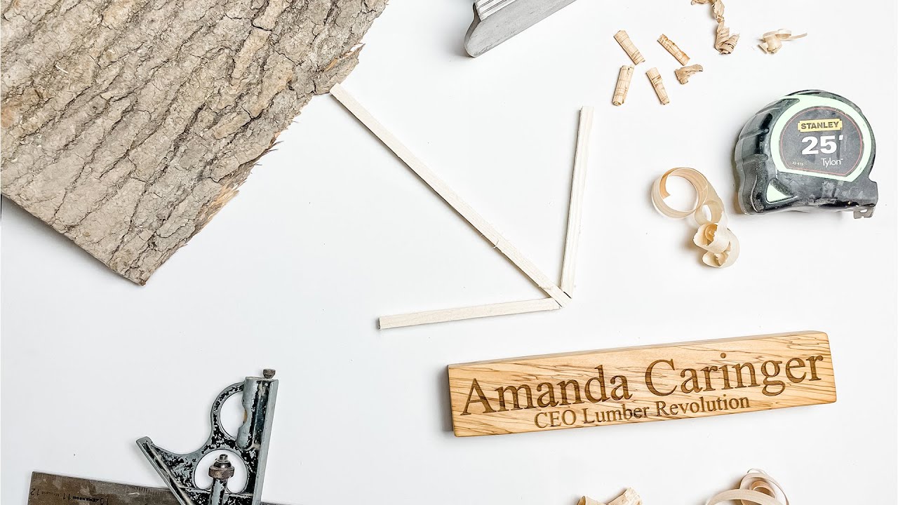 From Tree to Name Plaque