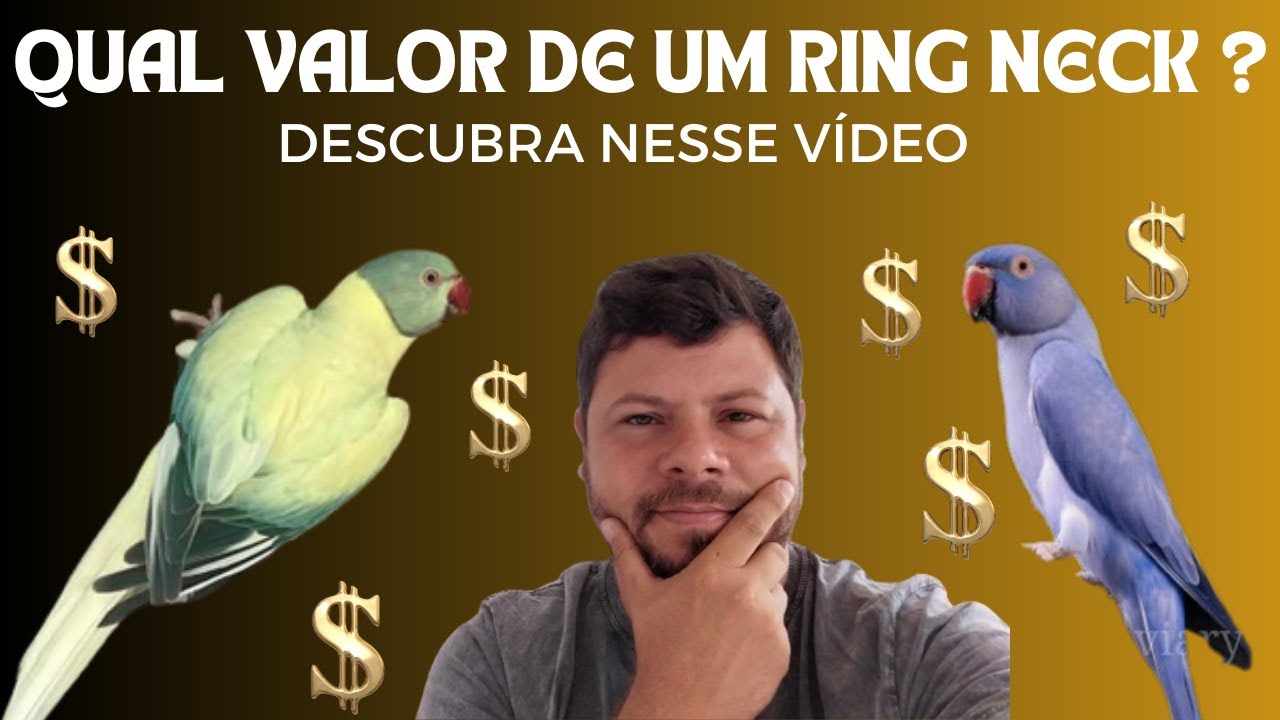 QUAL O VALOR DE UM RING NECK ? - DESCUBRA NESSE VÍDEO
