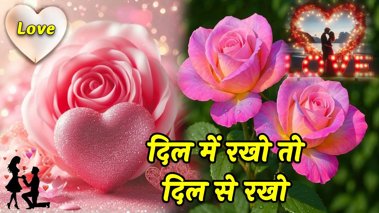 दिल में रखो तो दिल से रखो 😍🥀| Love Shayari | Heart Touching Shayari | Hindi Shayari