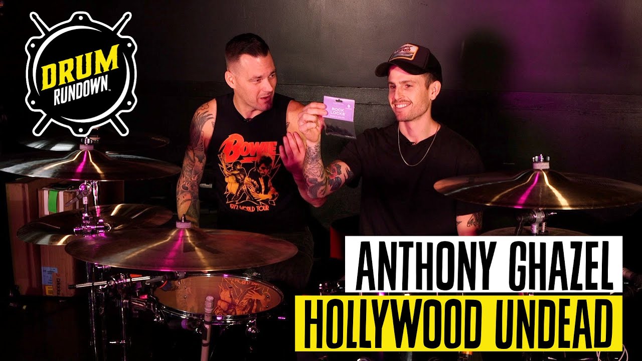 Энтони Газель из Hollywood Undead || DRUM RUNDOWN