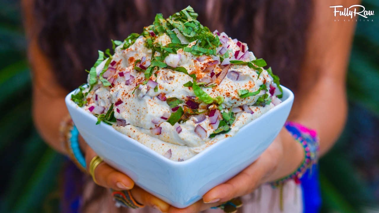 Easy & Delicious Raw Vegan Cream Cheese Recipe!