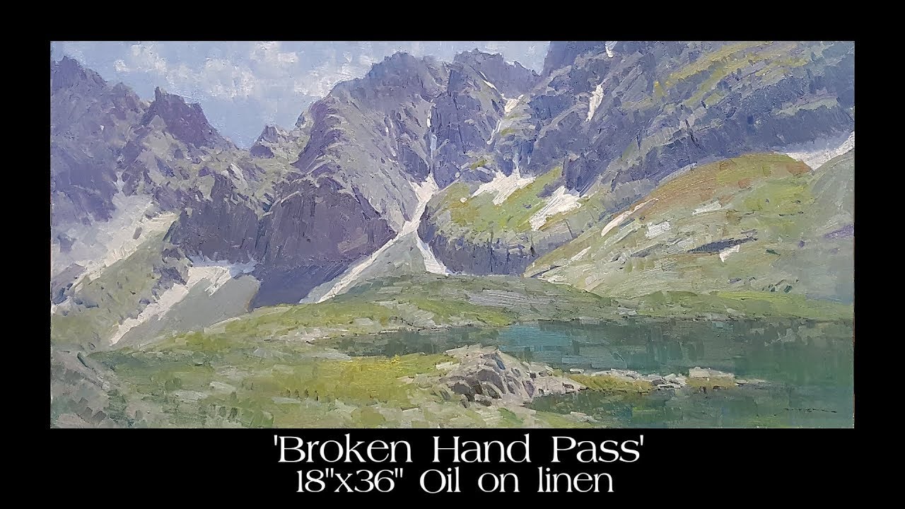 5 Minute Paintings; Broken Hand Pass