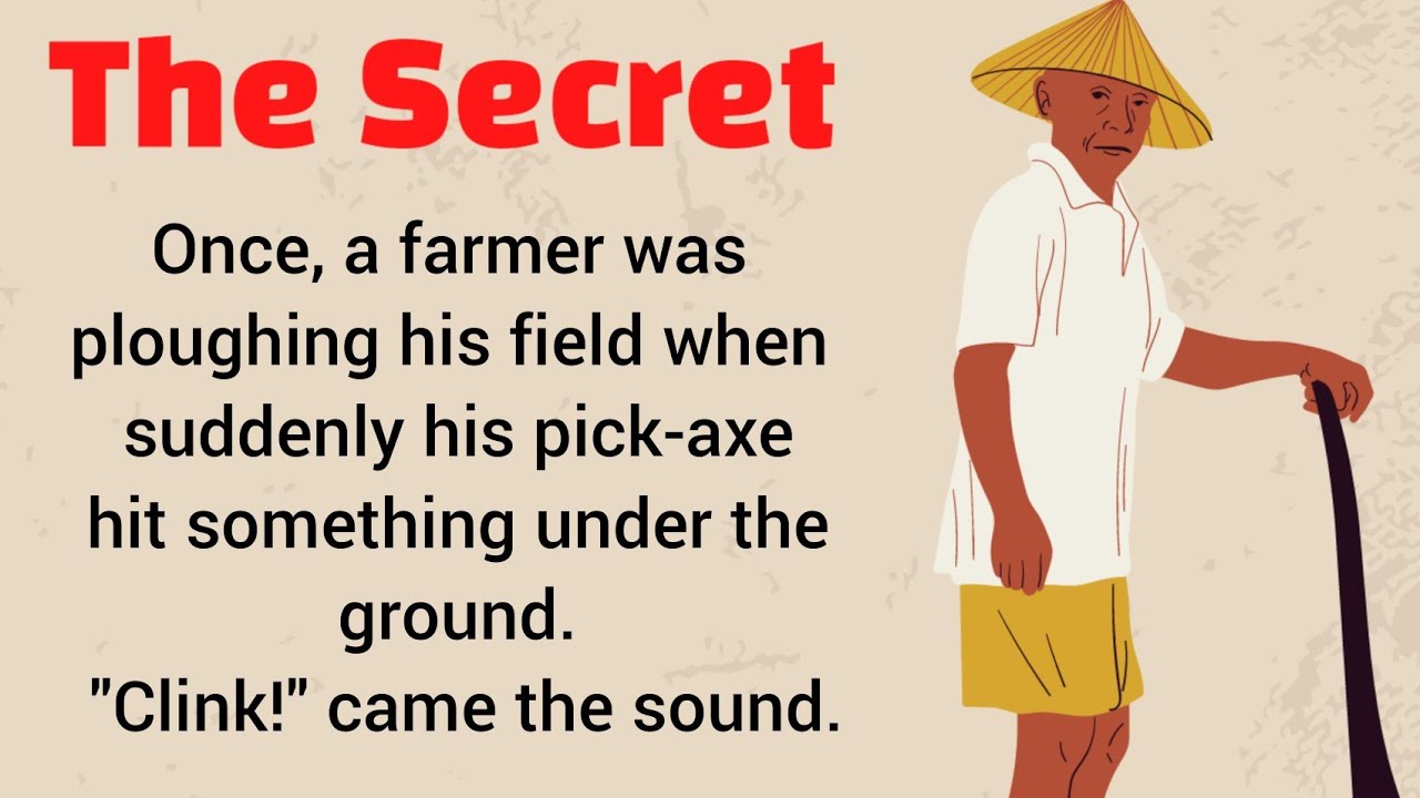Learn English Through Story👌| English Story | The Secret 😱 | Listening👌
