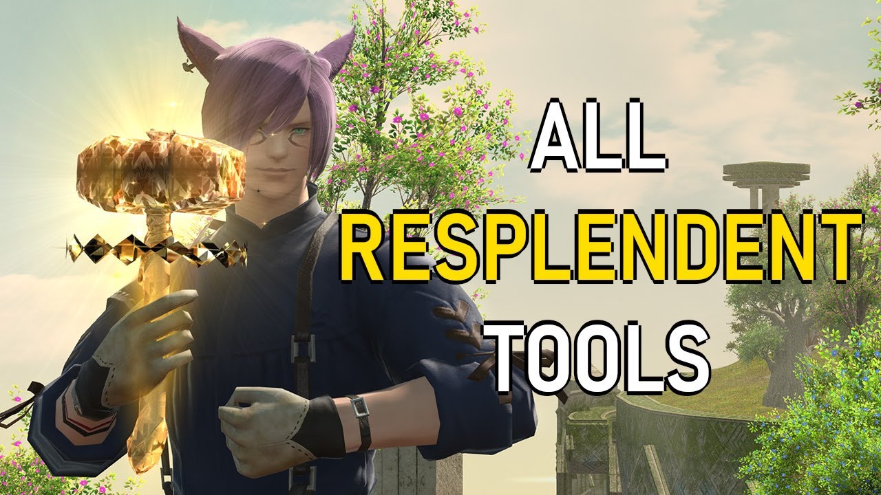 FFXIV All resplendent tools (DoH/DoL)