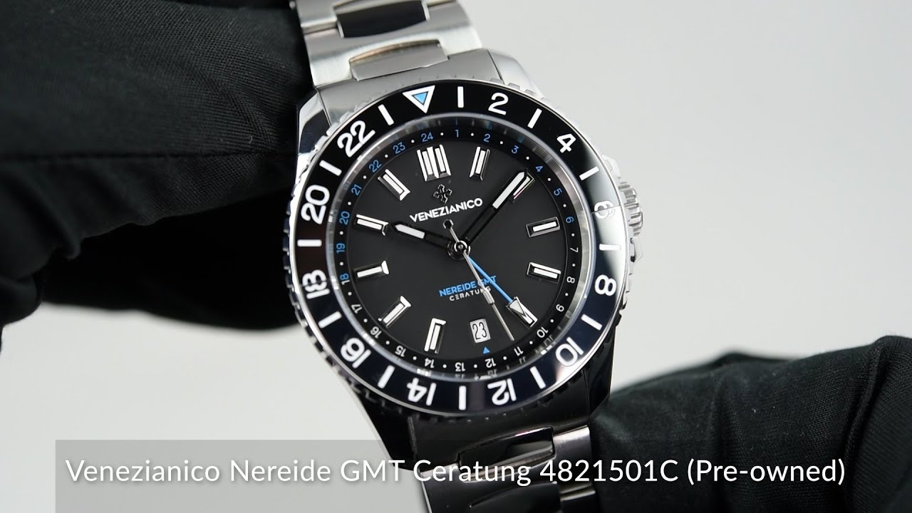 Venezianico Nereide GMT Ceratung 4821501C (Pre-owned)