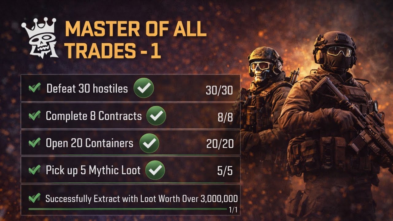 Master of All Trades – 1 | COD Mobile DMZ