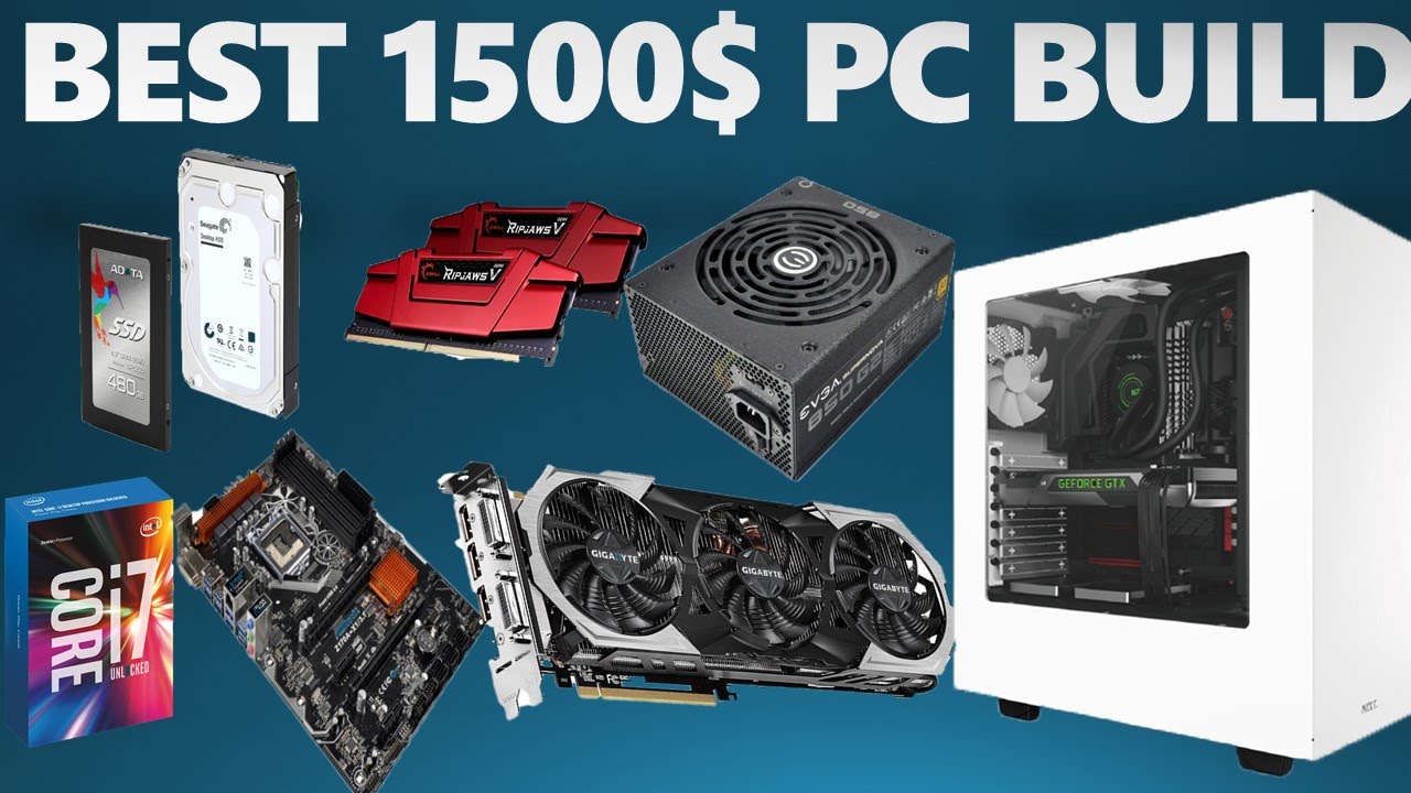 GREAT 1500$ Skylake 4K Gaming PC build June 2016