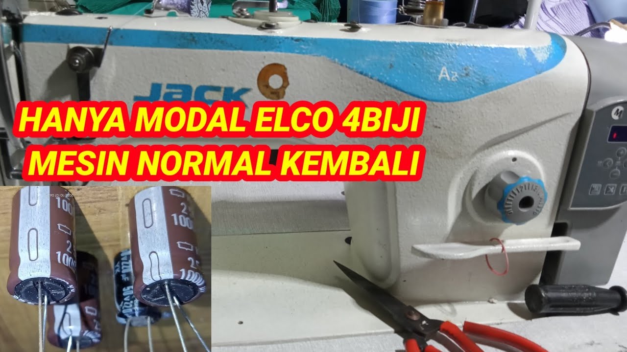 error mesin jahit JACK jarum telat ngangkat# dilay#error