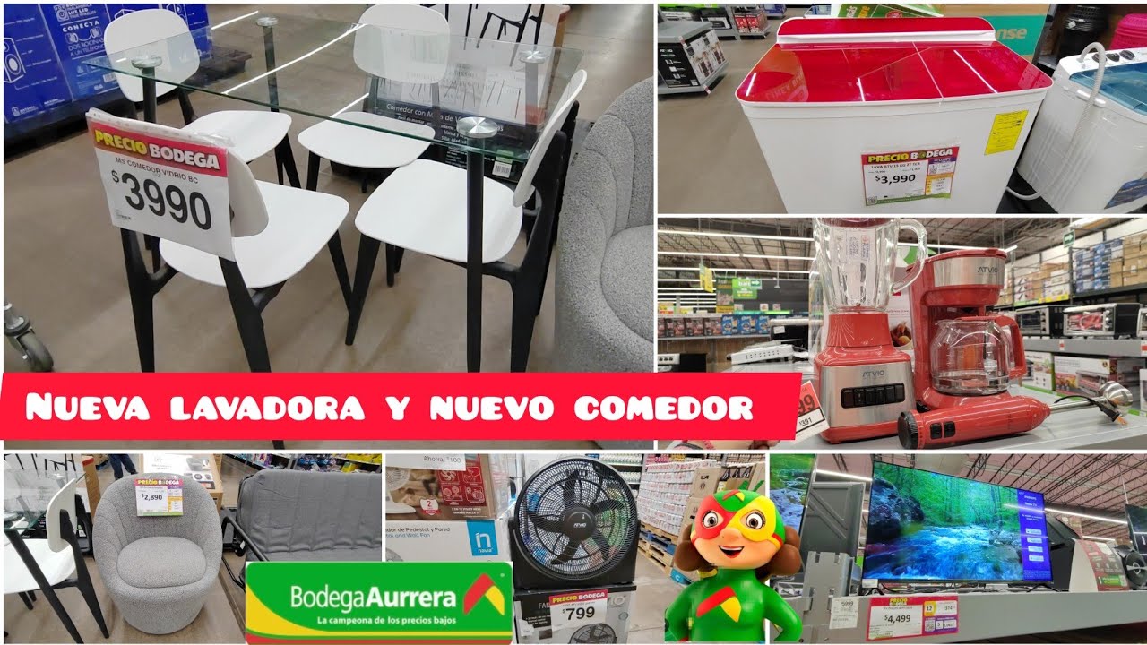 NUEVOS MUEBLES Y ELECTRODOM&Eacute;STICOS EN BODEGA AURRER&Aacute; 🛒🛍️