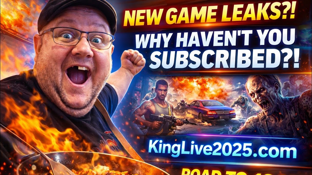 😳 NEW GAME LEAKS?! GTA 6, Resident Evil & MORE + Chill Cooking & Vibes 🍳🎮 | Road to 100K