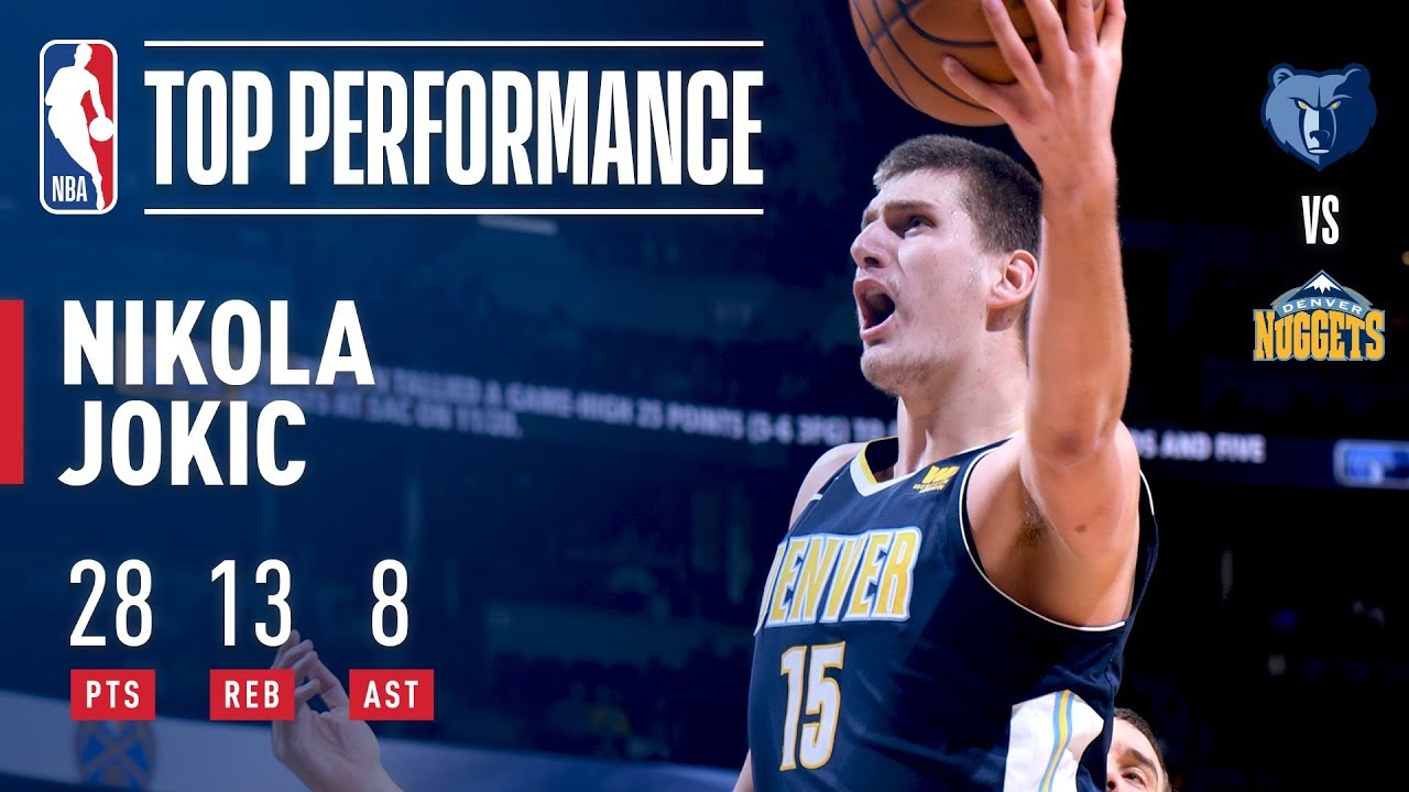 Nikola Jokic's Near Triple-Double Lifts Nuggets Over Grizzlies | November 24, 2017