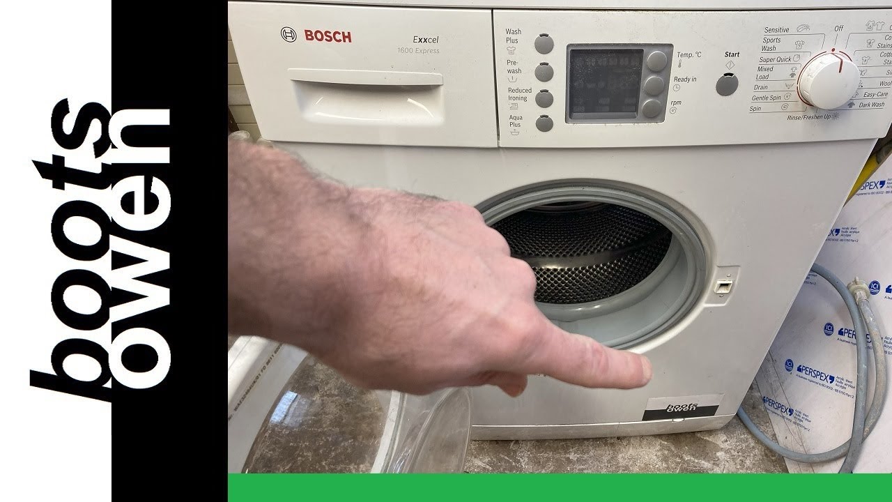 Bosch Exxcel 1600 Express jak sprawdzić filtr zbiornika pompy wrzutowej