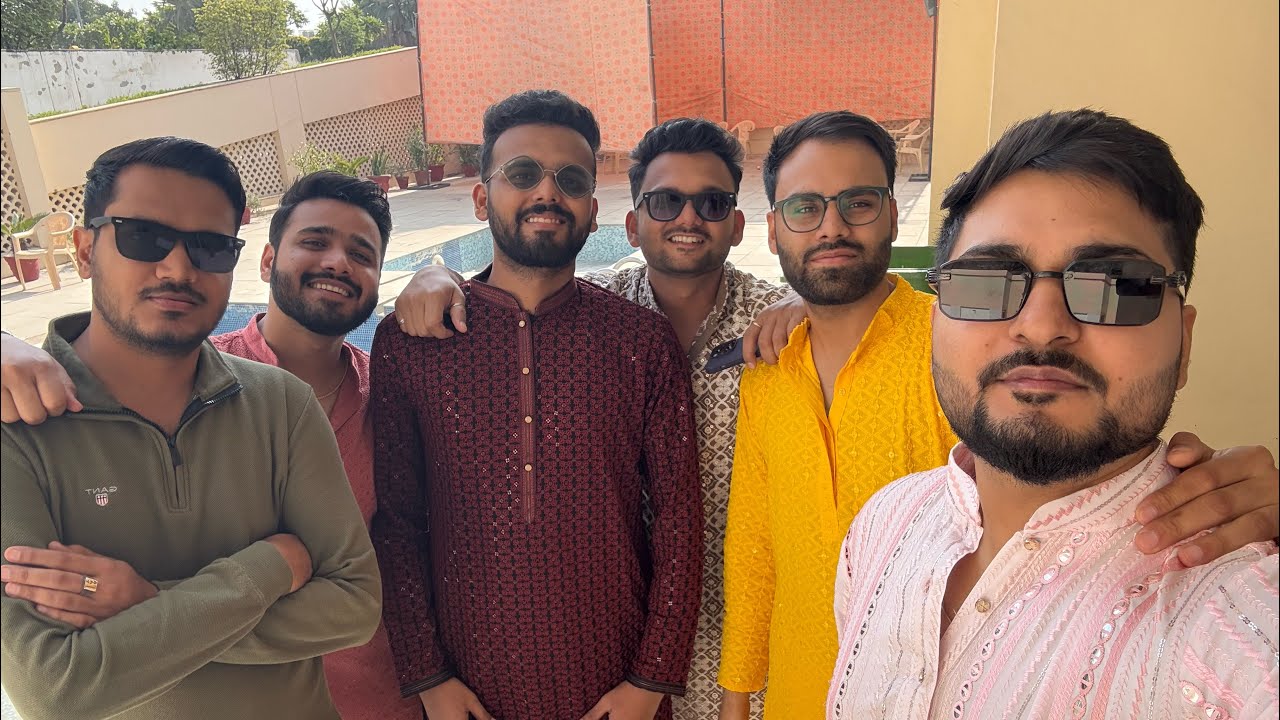 Day 2 - Haldi Ceremony of Sahil | Shaadi vlog | Full fun and Dance 🤟🏻
