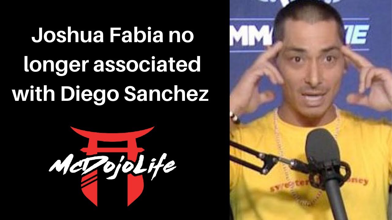 McDojoNews: Joshua Fabia no longer associated with Diego Sanchez