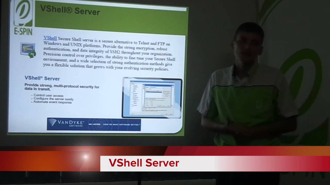 E-SPIN Vandyke Software Technical Overview