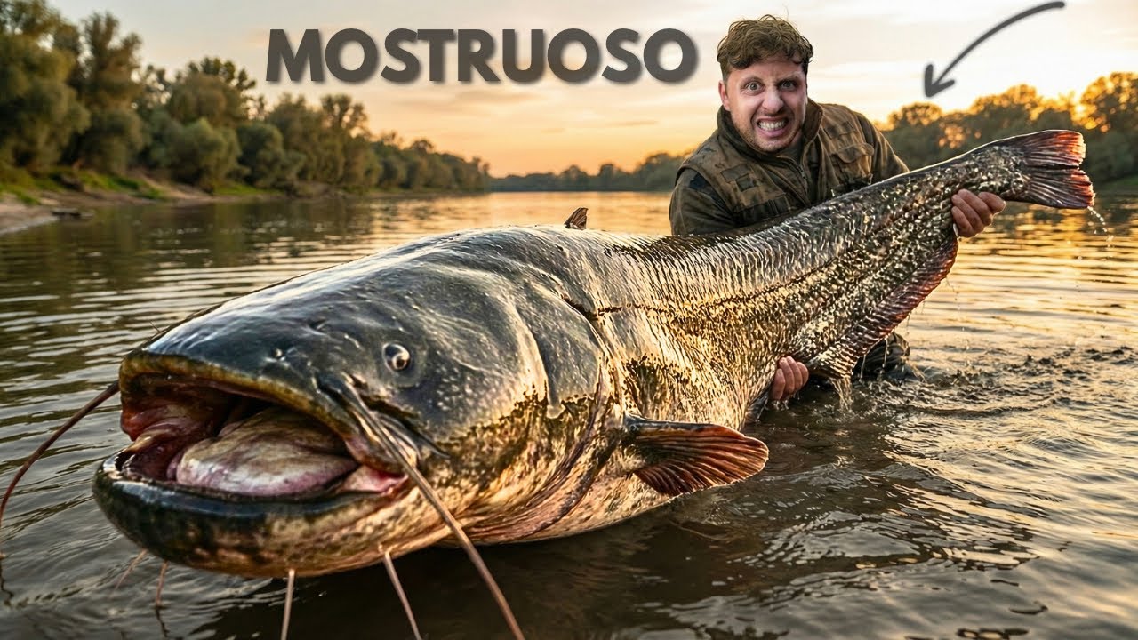 Cosa si nasconde sotto il Fiume Po?! (Ho pescato 5 MOSTRI)