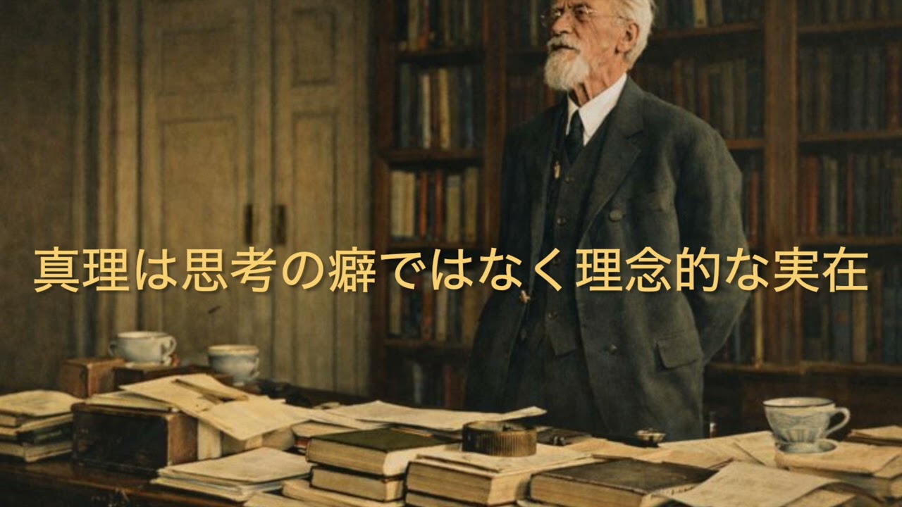 フッサール　『論理学研究』序論   理念的対象