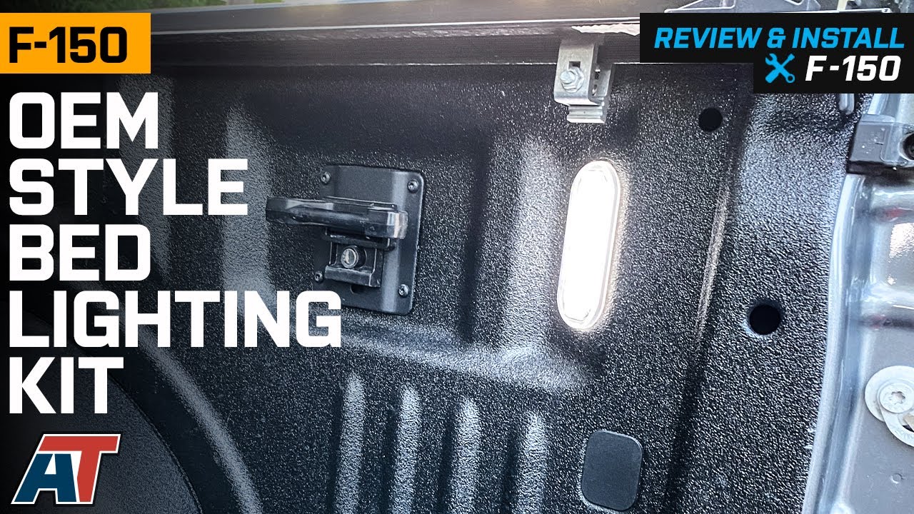 2021-2022 F-150 OEM Style Bed Lighting Kit Review & Install