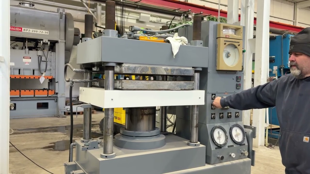 75 Ton PHI Compression Molding Press
