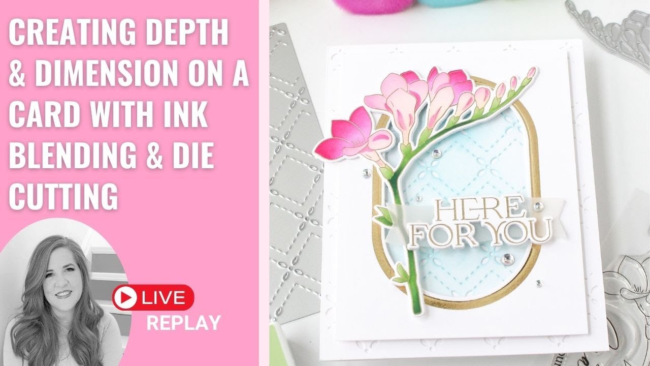 LIVE Cardmaking with Carissa 🌟 Flourish & Glow Inspiration with Freesia Flourish Product Suite