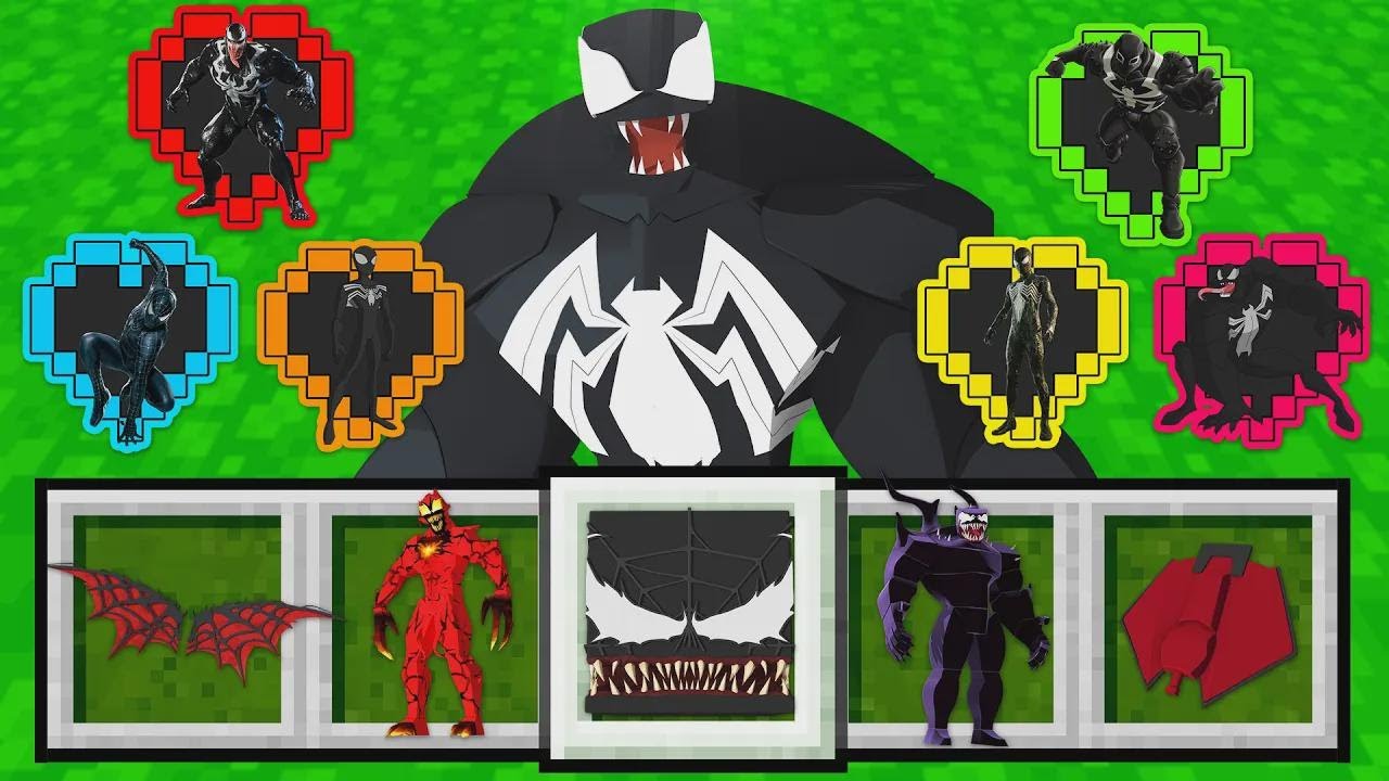 I Got VENOM Hearts in Minecraft!