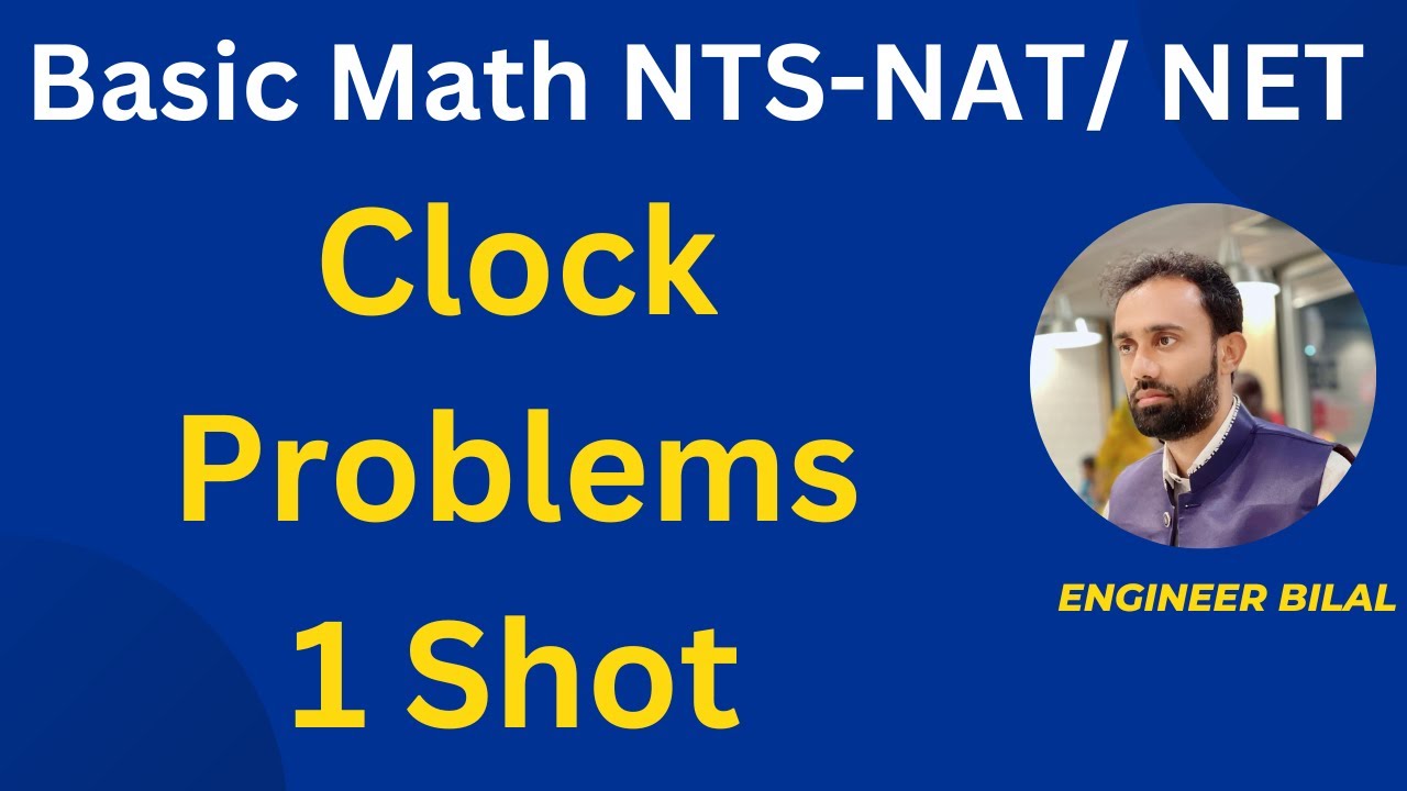 NTS NAT Preparation Clock Problems 1 Shot I NTS NAT Test Preparation I NTS Past Papers I NTS Lecture