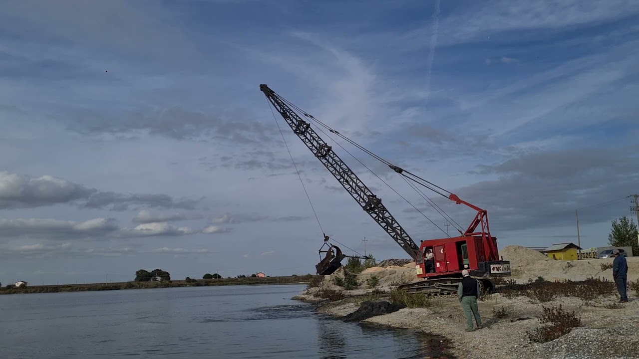 link belt LS108C scavo dragline