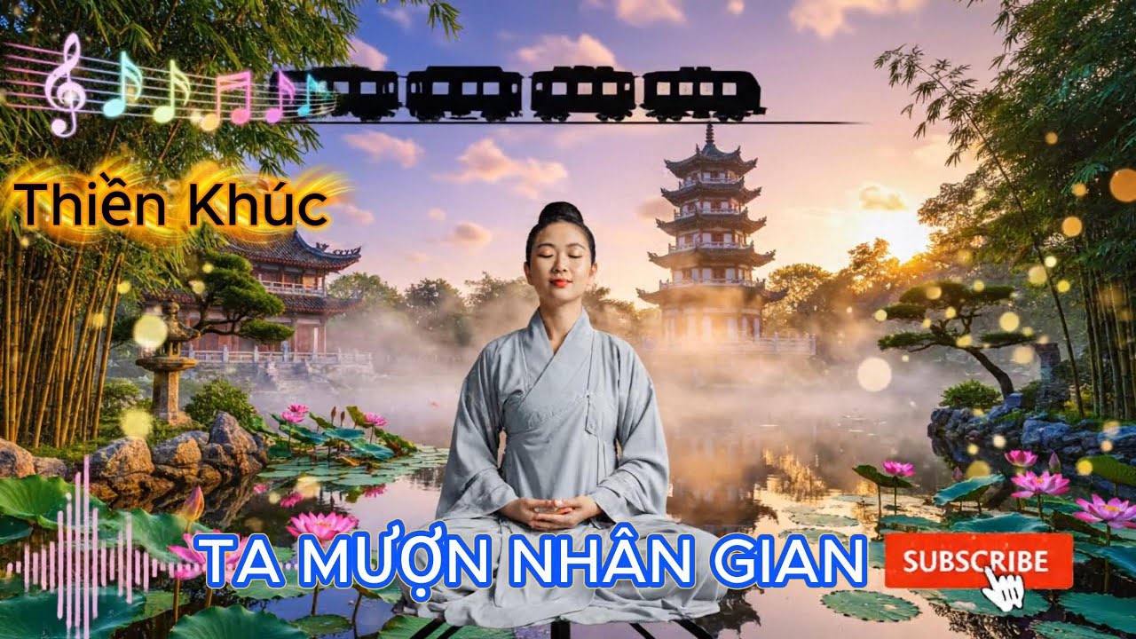 🪷🔔🧘 Thiền Khúc: Ta Mượn Nhân Gian | Nhạc Chữa Lành 5 Phút • An Nhiên Buông Bỏ & Vô Thường